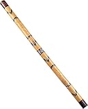 Meinl Percussion Bamboo Didgeridoo for Native Australian Sound Effects, Meditation and Circular Breathing — NOT Made in China — Hand Painted, 2-Year Warranty, Brown (DDG1-BR)