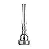 Glory Silver Plated Bb Trumpet Mouthpiece,7c