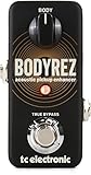 TC Electronic BODYREZ ACOUSTIC PICKUP ENHANCER Ultra-Compact Acoustic Guitar Pedal for Acoustic Pickup Enhancement with Studio-Quality Tone and Feedback Suppression