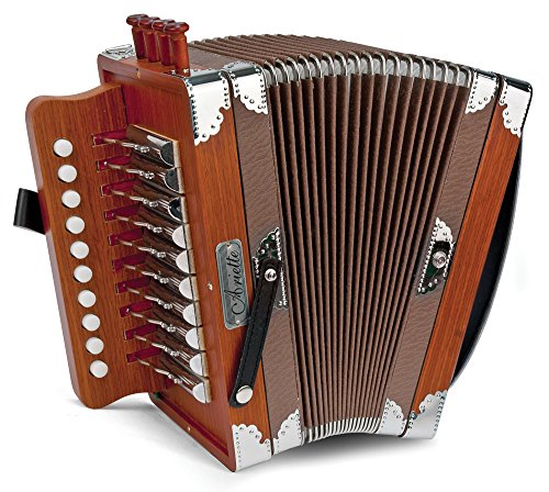 Hohner 3002 Ariette Folk/Cajun Accordion - Natural - Key of C